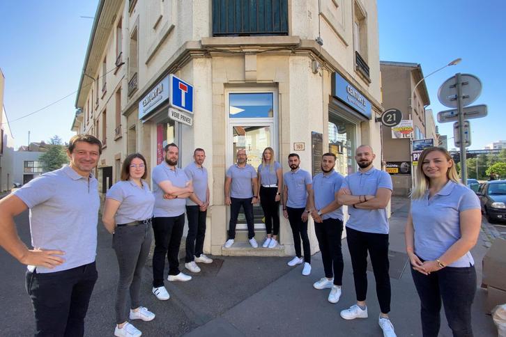 l'équipe de l'agence Agence d'Haussonville